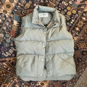 Vintage LL Bean Down Puffer Vest
